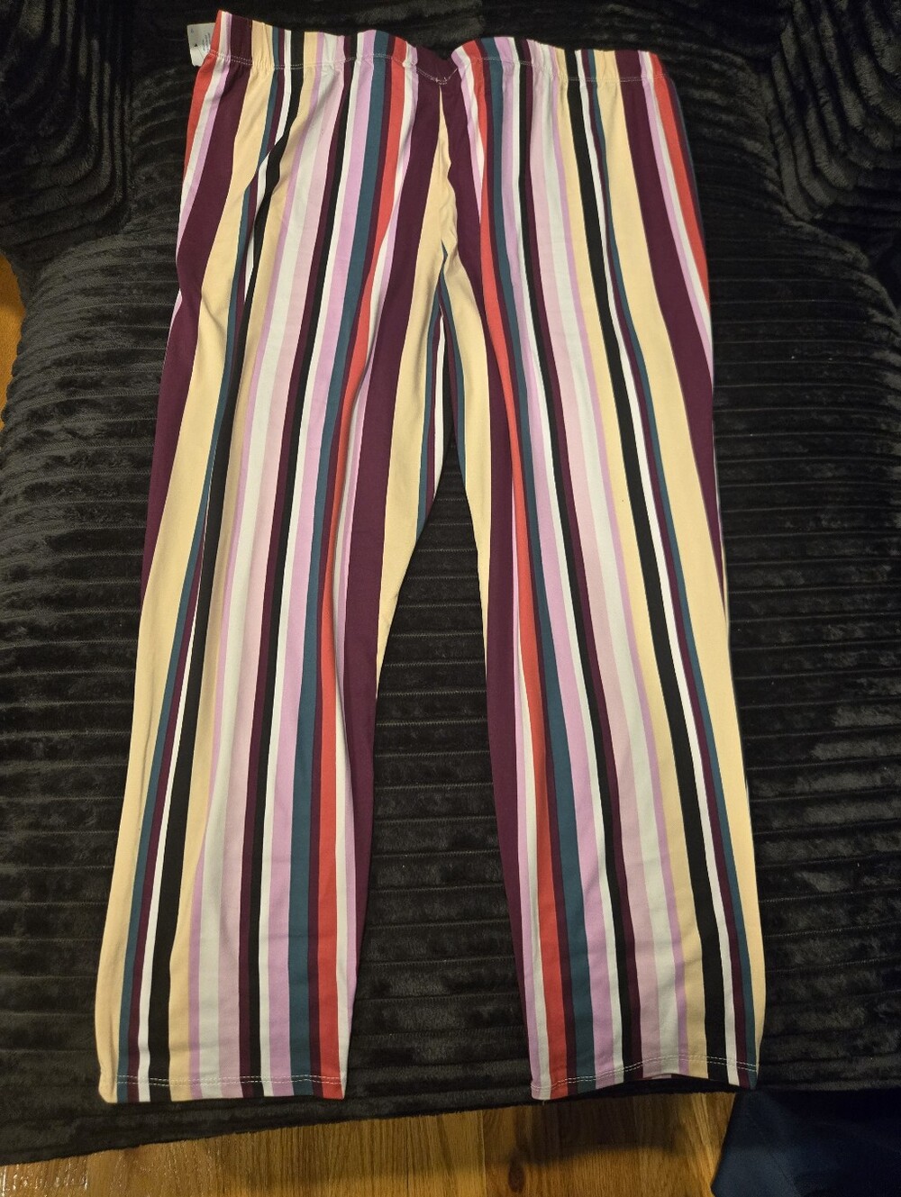 Multi-Color Vertical Stripe Pants